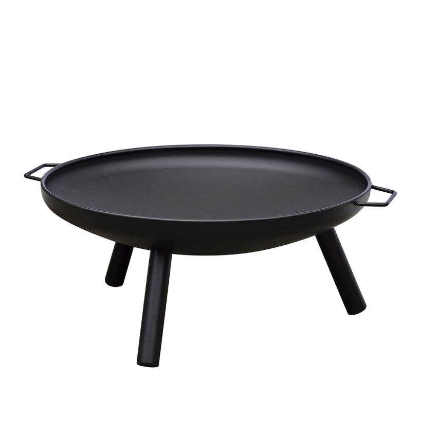 Rieke moderni ulkotulisija Ø 60x27 cm mustaa rautaa Tarjous