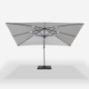 Riippuva ja kallistettava aurinkovarjo Jungle Dark, 3x4 m Luettelo
