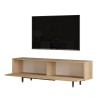 TV-taso Bayeaux, 160x36cm, 2 juuttikuvioitua ovea Alennukset