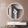 Pyöreä kylpyhuoneen designvalopeili Rotorua M, 60 cm taustavalaistu, LED Tarjous