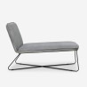 Tuoli sohvapenkki moderni minimalistinen suunnittelu sametti Dumas Malli