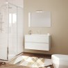 Easy 90 allaskaappi ja pesuallas 90 cm sekä LED-peili Alennusmyynnit