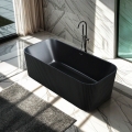 Vapaasti seisova mattamusta kylpyamme Lemno Dark 170x75cm  Tarjous