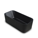 Vapaasti seisova mattamusta kylpyamme Lemno Dark 170x75cm  Tarjous