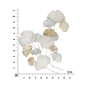 3D-metalliseinäkoriste Ginkgo-lehdillä Silvy Luettelo