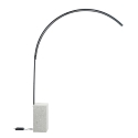 Metallinen kaari lattiavalaisin LED-valoilla H215cm Biblio M Tarjous