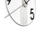 Moderni ja minimalistinen seinäkello 65x60cm metallia Rondo Tarjous