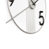 Moderni ja minimalistinen seinäkello 65x60cm metallia Rondo Tarjous