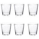 6 kpl läpinäkyvät Cancun-vesilasit, puhallettua lasia, 300 ml Tarjous