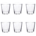 6 kpl läpinäkyvät Cancun-vesilasit, puhallettua lasia, 300 ml Tarjous