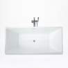 Vapaasti seisova kylpyallas, suorakulmainen design Milo Tarjous