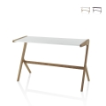 Moderni puinen toimistopöytä, minimalistinen design Allison Tarjous