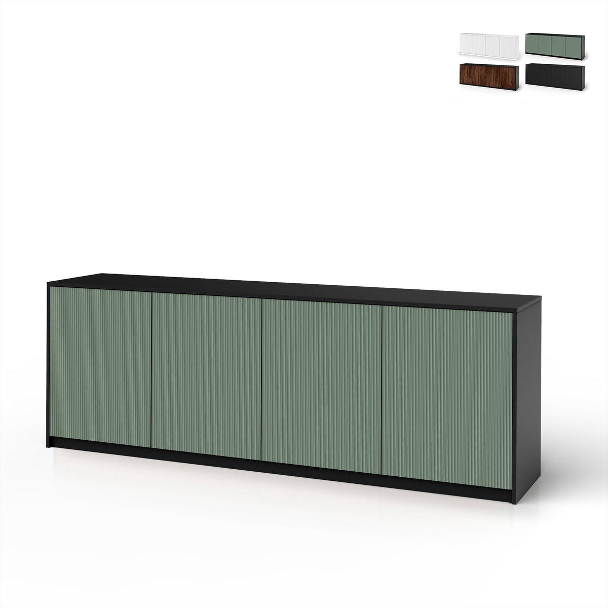 Budapest BF keittiön sivupöytä, 4 ovinen, 238x50x83 cm, uritettu muotoilu Tarjous Budapest BF keittiön sivupöytä, 4 ovinen, 238x50x83 cm, uritettu muotoilu Tarjous