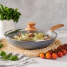 Pierre Gourmet 28 cm tarttumaton alumiinipannu kannella Myynti