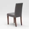 Puinen pehmustettu tuoli, design hendriksdal, ruokapöytään tai olohuoneeseen Comfort 