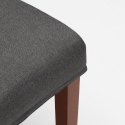 Puinen pehmustettu tuoli, design hendriksdal, ruokapöytään tai olohuoneeseen Comfort 