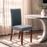 Puinen pehmustettu tuoli, design hendriksdal, ruokapöytään tai olohuoneeseen Comfort Malli
