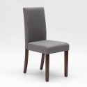 Puinen pehmustettu tuoli, design hendriksdal, ruokapöytään tai olohuoneeseen Comfort 