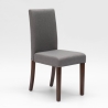 Puinen pehmustettu tuoli, design hendriksdal, ruokapöytään tai olohuoneeseen Comfort 