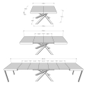 Laajennettava pöytä 16 hengelle 90×130-390 cm Volantis Hinta