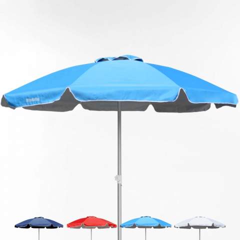 Aurinkovarjo rannalle 220 cm tuulenpitävä alumiininen uv-suoja ammattikäyttöön Bagnino