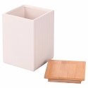 Suuri keittiöpurkki 10x10x14,5cm keramiikka kansi 1080ml Modern Tarjous