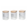 Victionary lasipurkkisetti 3 kpl 10x14 cm kahville, sokerille ja suolalle Tarjous
