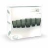 Set 6 bicchieri da tavola per acqua design esotico 300ml Kahalari Tarjous