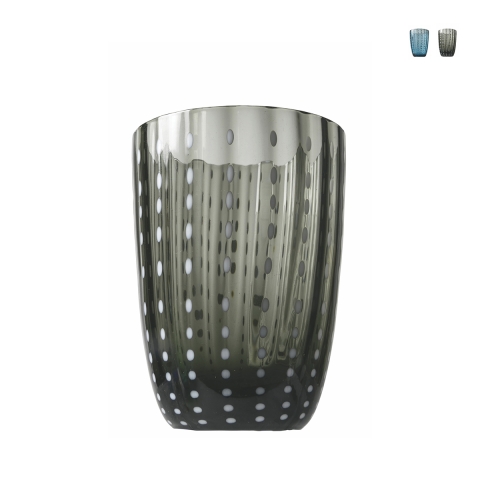 Set 6 bicchieri da tavola per acqua design esotico 300ml Kahalari Tarjous