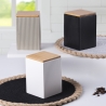 Suuri keittiöpurkki 10x10x14,5cm keramiikka kansi 1080ml Modern Valinta