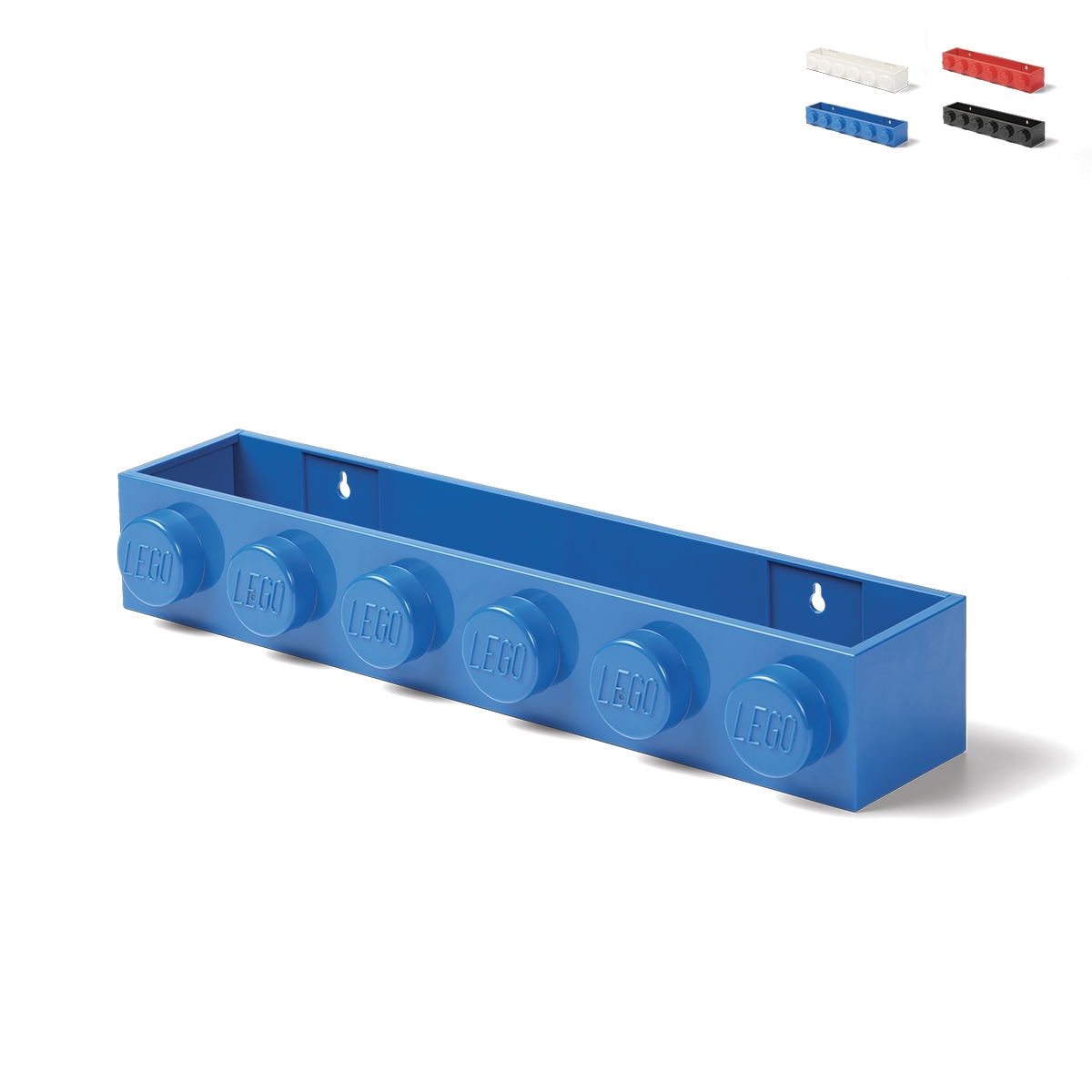 Seinälle kiinnitettävä LEGO-kirjahylly ja säilytysteline Tarjous