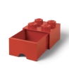 LEGO Brick Drawer 4 -säilytysrasia, 4 nappia Mitat