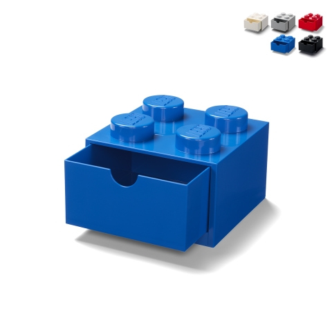 Säilytyslokero laatikolla LEGO Desk Drawer 4 bottoncini Tarjous