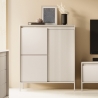 Korkea designkaappi, 3-ovinen, olohuoneeseen tai eteiseen, Kergi Myynti