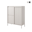 Korkea designkaappi, 3-ovinen, olohuoneeseen tai eteiseen, Kergi Tarjous