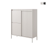 Korkea designkaappi, 3-ovinen, olohuoneeseen tai eteiseen, Kergi Tarjous