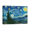 Impressionistinen kangastaulu Tähtikirkas yö Vincent van Gogh Tarjous