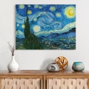 Impressionistinen kangastaulu Tähtikirkas yö Vincent van Gogh Myynti