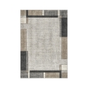 Harmaa ja beige moderni geometrinen matto Funny Tarjous