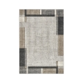Harmaa ja beige moderni geometrinen matto Funny Tarjous