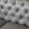 Keinonahkainen sohva, kahdenistuttava Capitonné ChesterFIELD Design 