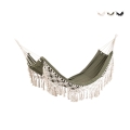 Boho chic -tyylinen puuvillainen puutarhakeinu 200x100 Bizzotto Eldoris Tarjous