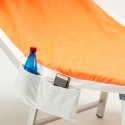 Rantapyyhe mikrokuitu aurinkovuode värikäs pyyhe taskuilla rannalle Tarjous