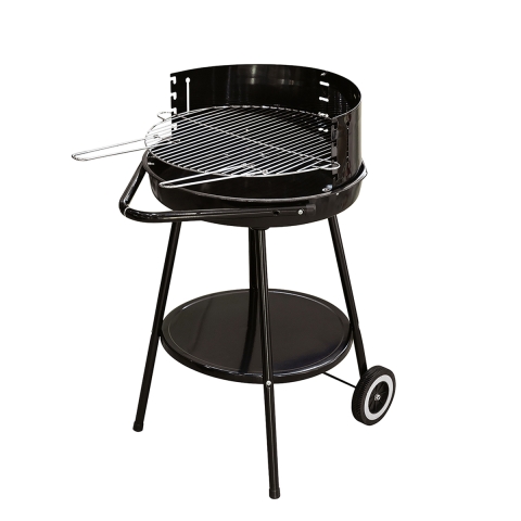 Pipra pyöreä hiiligrilli, säädettävä Ø 48 cm ritilä, pyörillä varustettu Tarjous