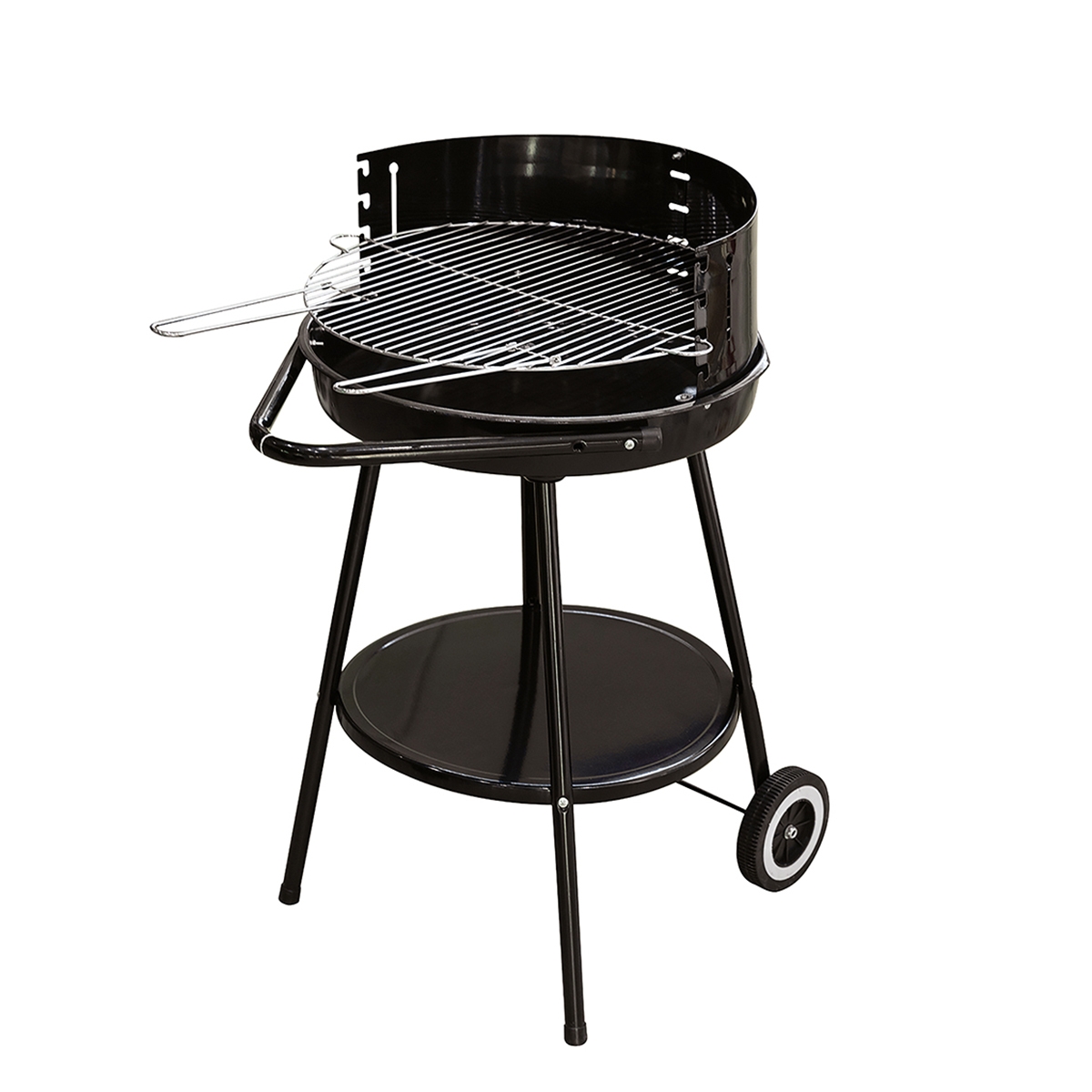 Pipra pyöreä hiiligrilli, säädettävä Ø 48 cm ritilä, pyörillä varustettu Tarjous Pipra pyöreä hiiligrilli, säädettävä Ø 48 cm ritilä, pyörillä varustettu Tarjous