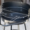 Pipra pyöreä hiiligrilli, säädettävä Ø 48 cm ritilä, pyörillä varustettu Varasto
