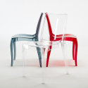 18 kpl tuolit Cristal Light Grand Soleil läpinäkyvät tuolit tarjous kahvilaan, baariin Hinta