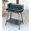 Hiiligrilli säädettävällä ritilällä 58x38xh82cm Grilza Myynti