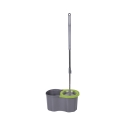Pyörivä lattiamoppi pyöreällä päällä ja 16L ämpärillä Super Mop 