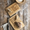 Puinen leikkuulauta 39x28cm - "Si scrive pane, si legge scarpetta" Myynti